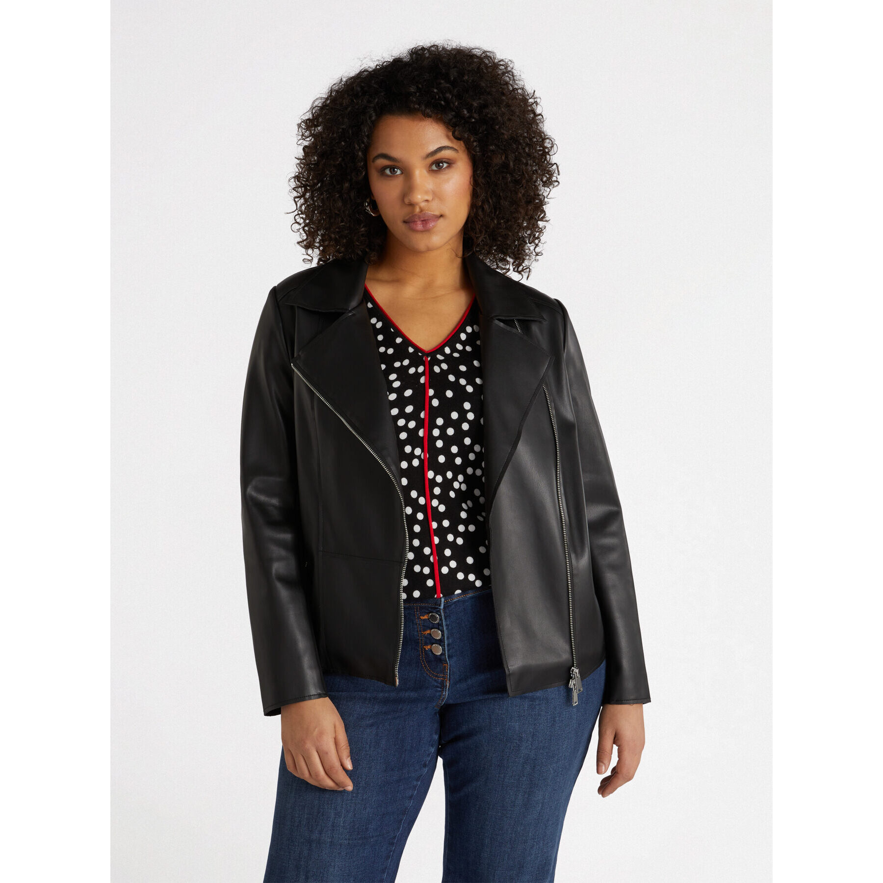 Fiorella Rubino - Biker jacket - Negro