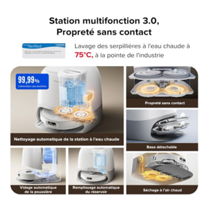 Aspirateur robot ROBOROCK Qrevo Curv