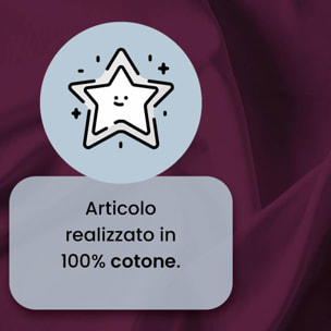 COMPLETO LETTO MAX COLOR MATRIMONIALE, 100% COTONE