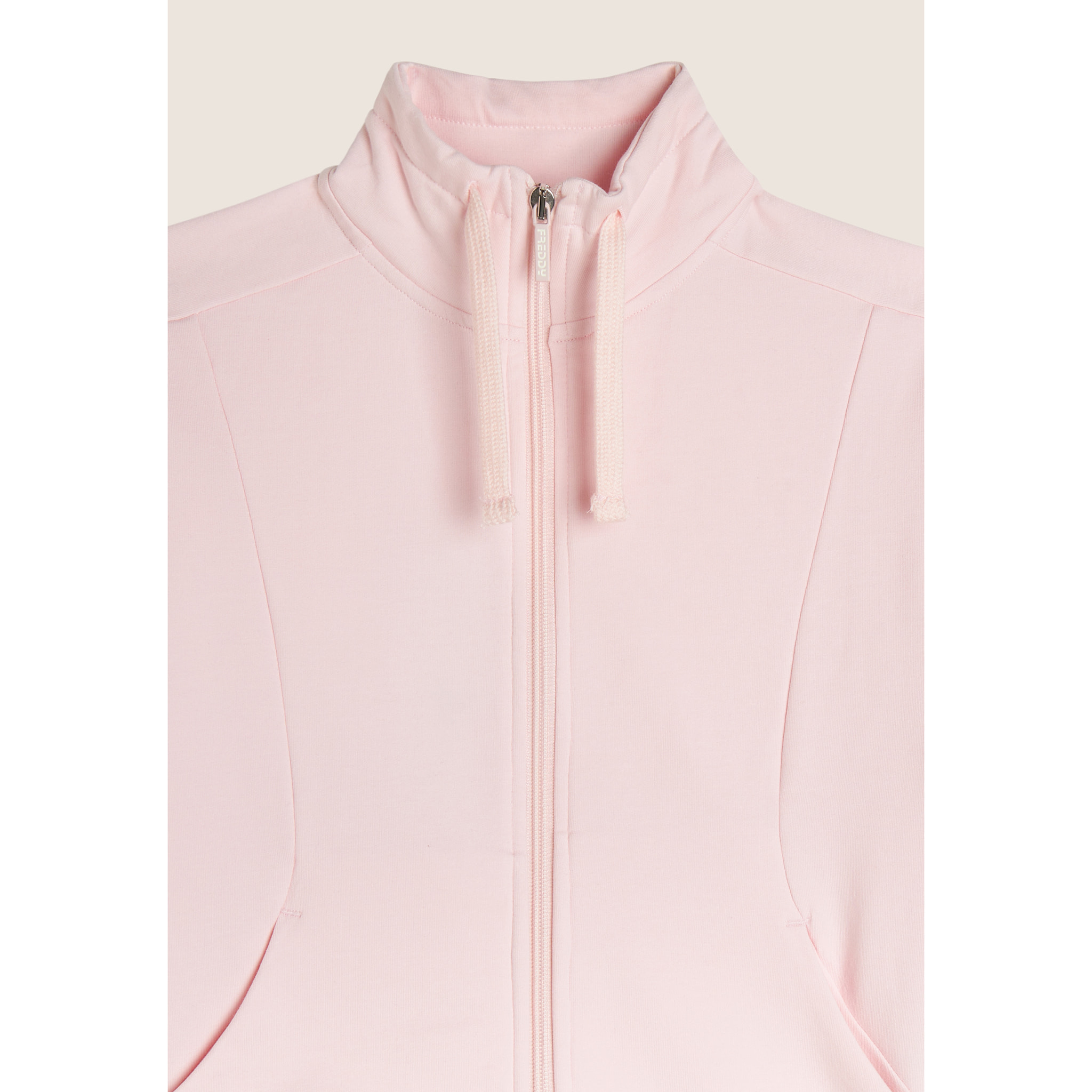 Tuta Bambina zip e collo alto con bande jacquard FREDDY