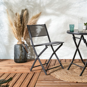 Chaise Elba Gris