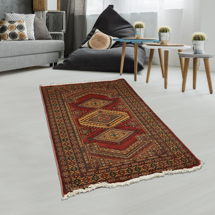 Authentique Tapis d'Orient fait main en laine DONO