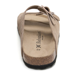 SANDALIA BABUNKERS MARRON