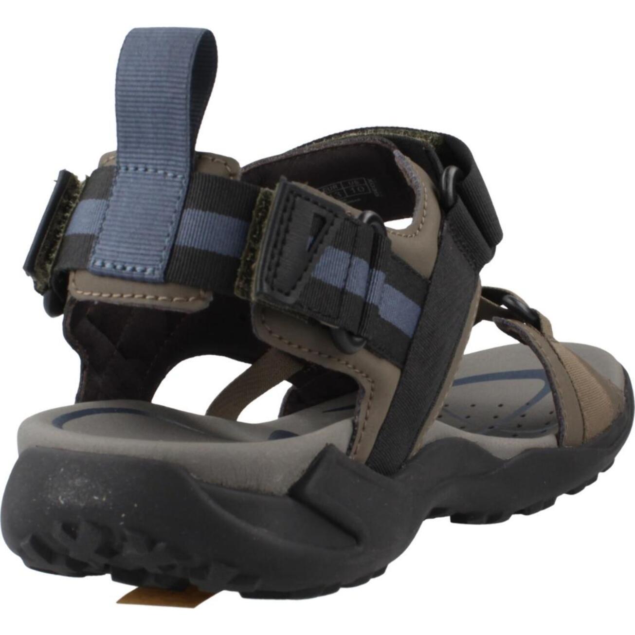 Sandalias Hombre de la marca GEOX  modelo U TERRENO + GRIP VERDE