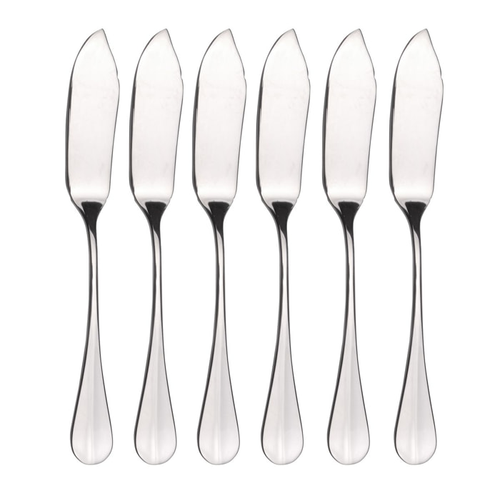 Royal Baguette - Juego de 6 cuchillos para pescadoJuego de 6 cuchillos para pescado