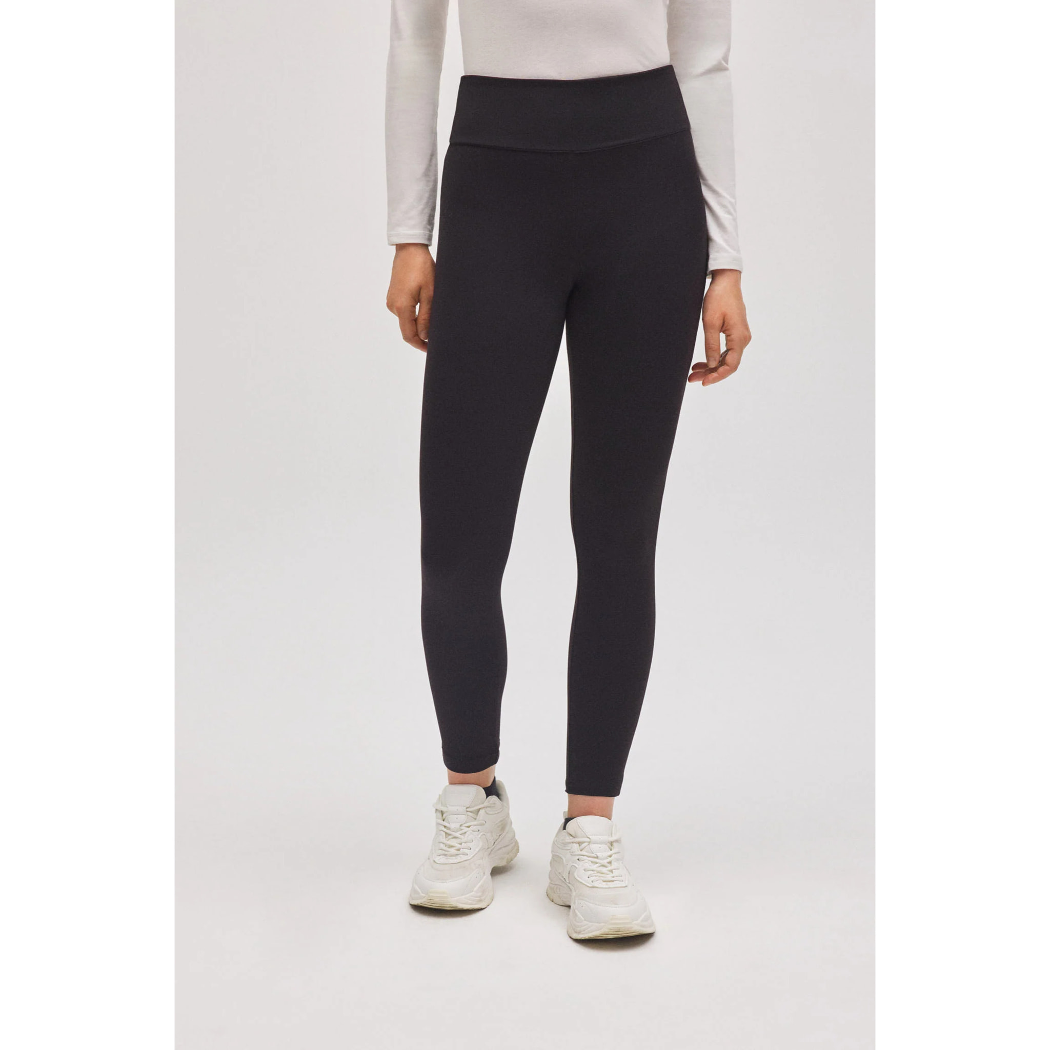 Leggings modellanti push-up neri