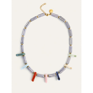 Collana Santorini Acciao Placcato Oro