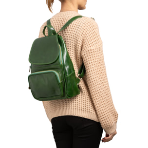 Borsa a spalla  da donna In Vera pelle Made in Italy 34x26x16 cm