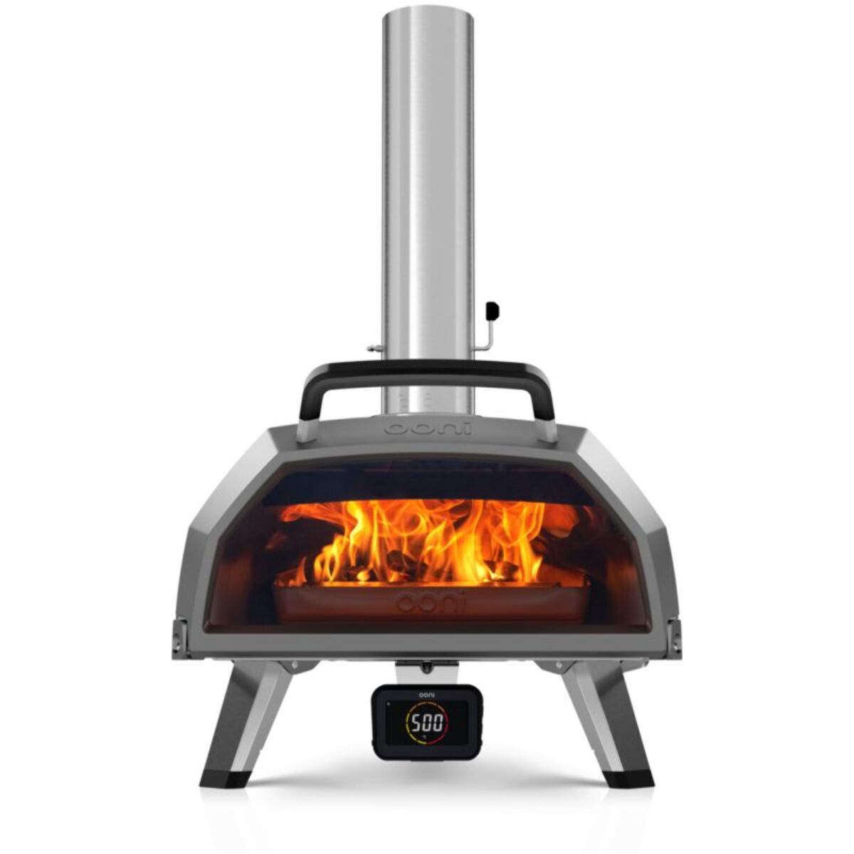 Four à pizza charbon OONI Karu 2 Pro noir multicombustible pizza 40cm préchauffage 15 min, de 110 à 500°C, thermostat digital