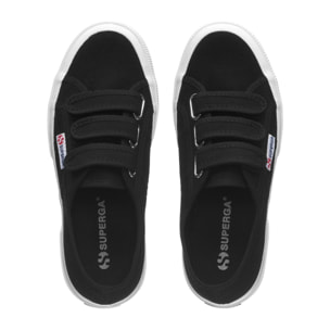 Le Superga Uomo Donna Nero 2750-Cot3Strapu