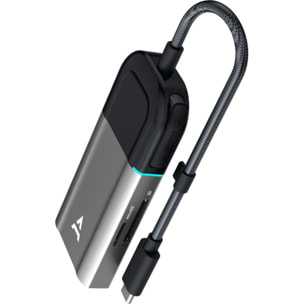 Hub USB C ADEQWAT USB-C / multiports 6 en 1