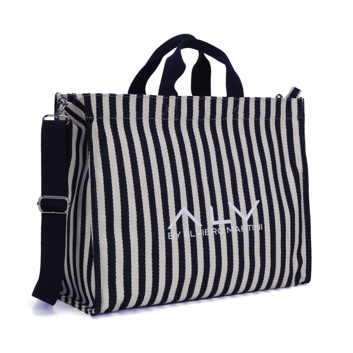 Borsa Shopper  da donna Textile Prodotto Vegano 44x34x18 cm