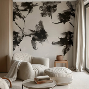 Carta da Parati Foglie Astratte