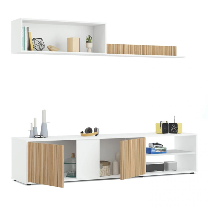 Salón Ecco Blanco Artik (Blanco Mate) - Natur