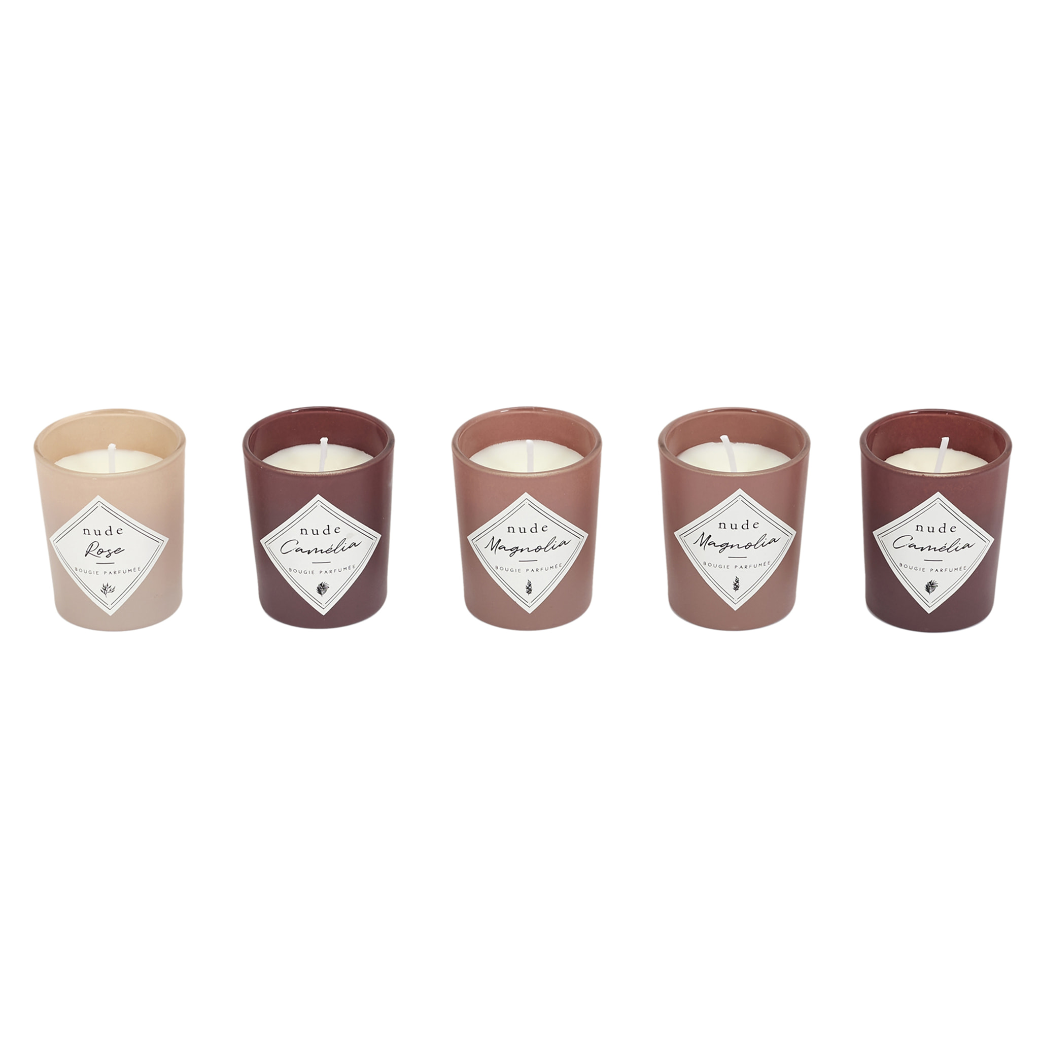 Bougie Parfumee X5 Coffret Nude
