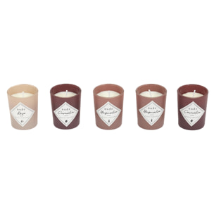 Bougie Parfumee X5 Coffret Nude