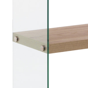 Tomasucci bibliothèque 5 étagères NANCY 75 Multicolore