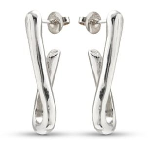 Pendiente For U PLATEADO U