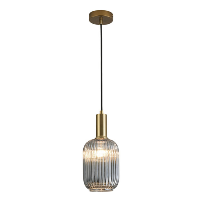 ANTIGONE Lampada a sospensione Bronzo/Grigio