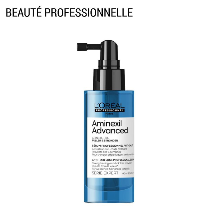 Série Expert Aminexil Advanced - Sérum professionnel anti-chute fortifiant cheveux affaiblis 90 ml