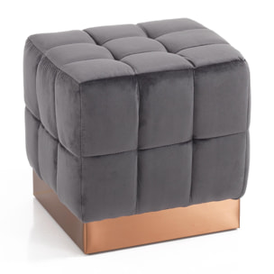 TOMASUCCI POUF FLUFFY VELVET Multicolore