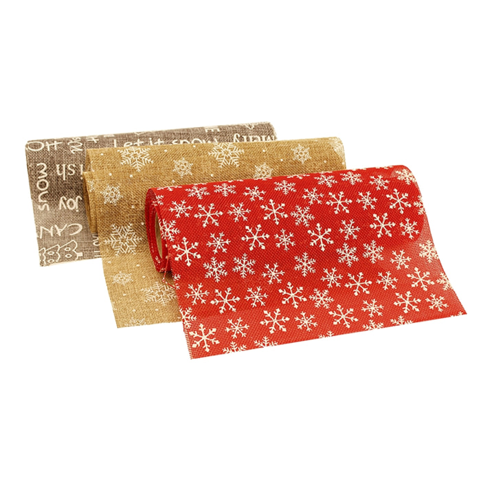 DAM Rotolo di tovaglia in stoffa di carta  24 cm * 3 anni Design casuale. 6x5,5x24 cm. Colore: multicolore