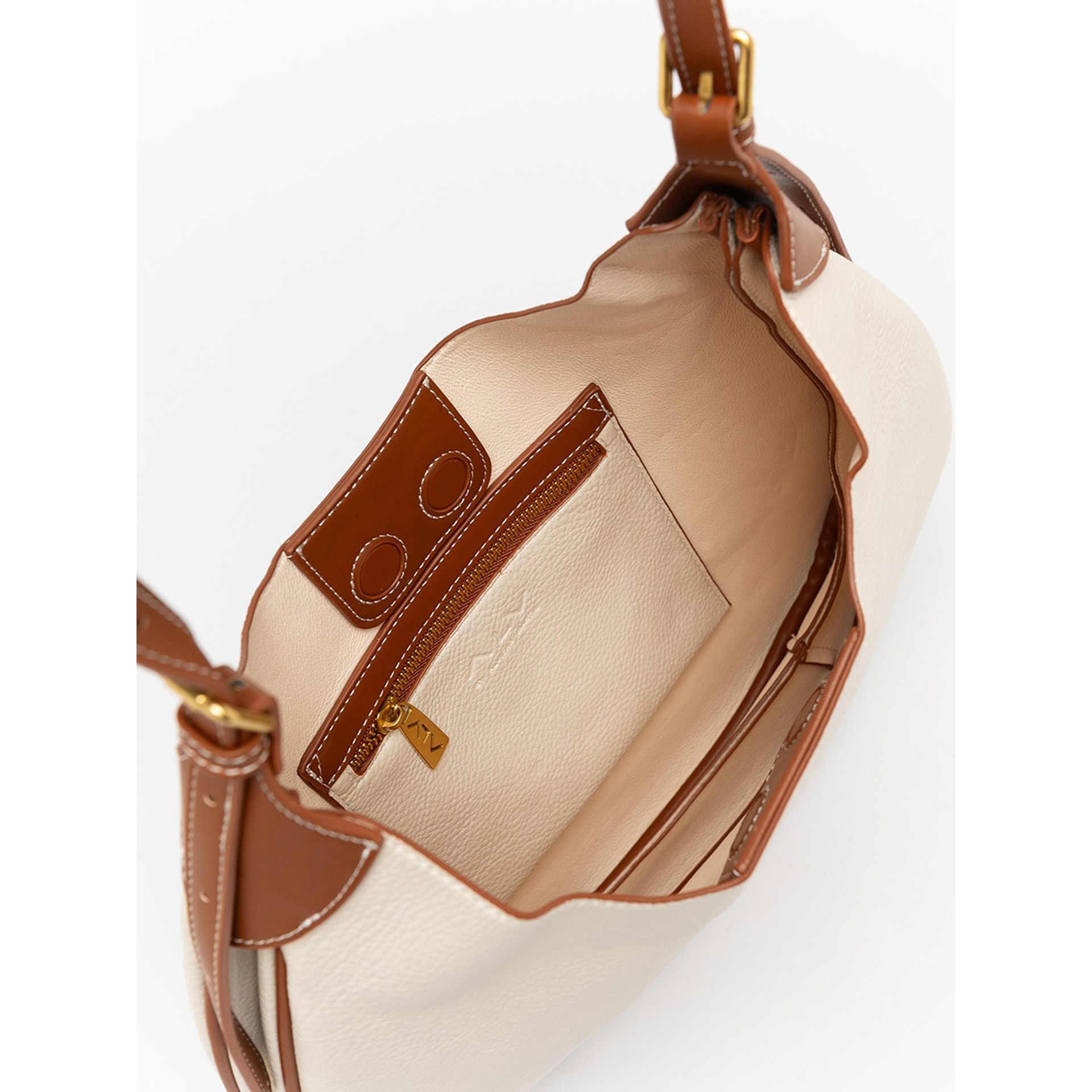 Borsa a spalla da donna - Modello Aurelia Lux - 100% poliuretano - 39.0 x 31.0 x 8.0 cm