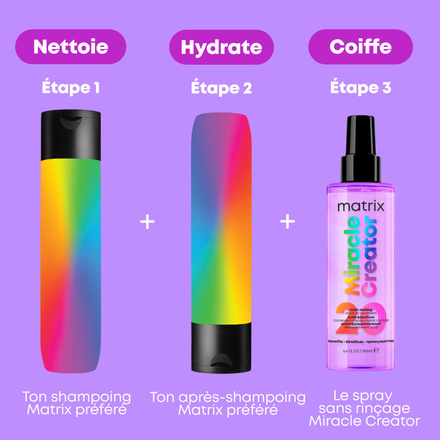 Miracle Creator - Spray Multi-Bénéfices Sans Rinçage