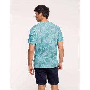 Camiseta Manga Corta Turquesa - Bayboyde