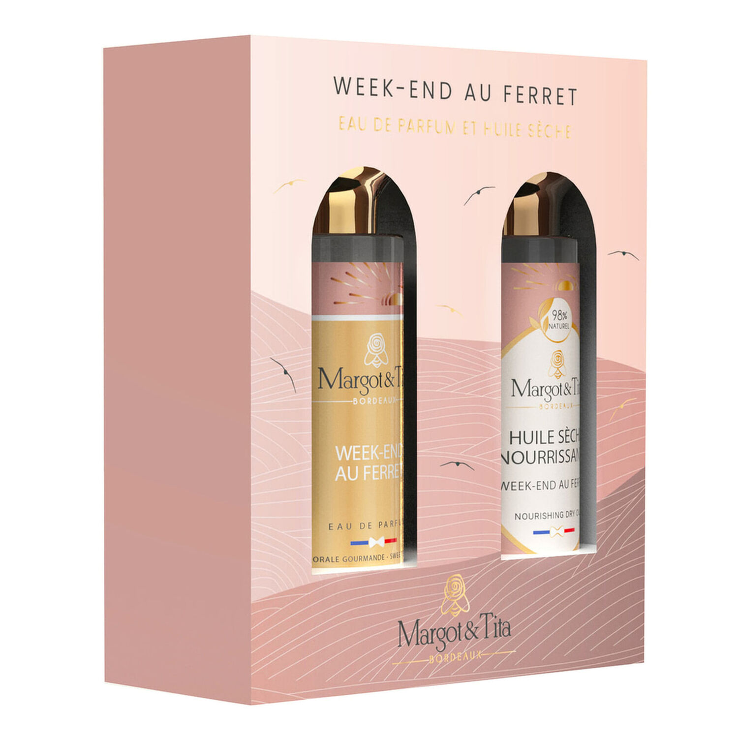 Week-End au Ferret - Coffret Week-End au Ferret Eau de Parfum 30ml + Huile Sèche Nourrissante 30ml