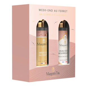 Week-End au Ferret - Coffret Week-End au Ferret Eau de Parfum 30ml + Huile Sèche Nourrissante 30ml