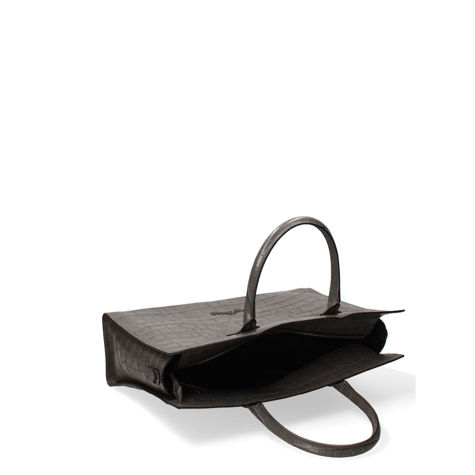 Borsa a mano da donna In Vera pelle Made in Italy 39x29x12 cm