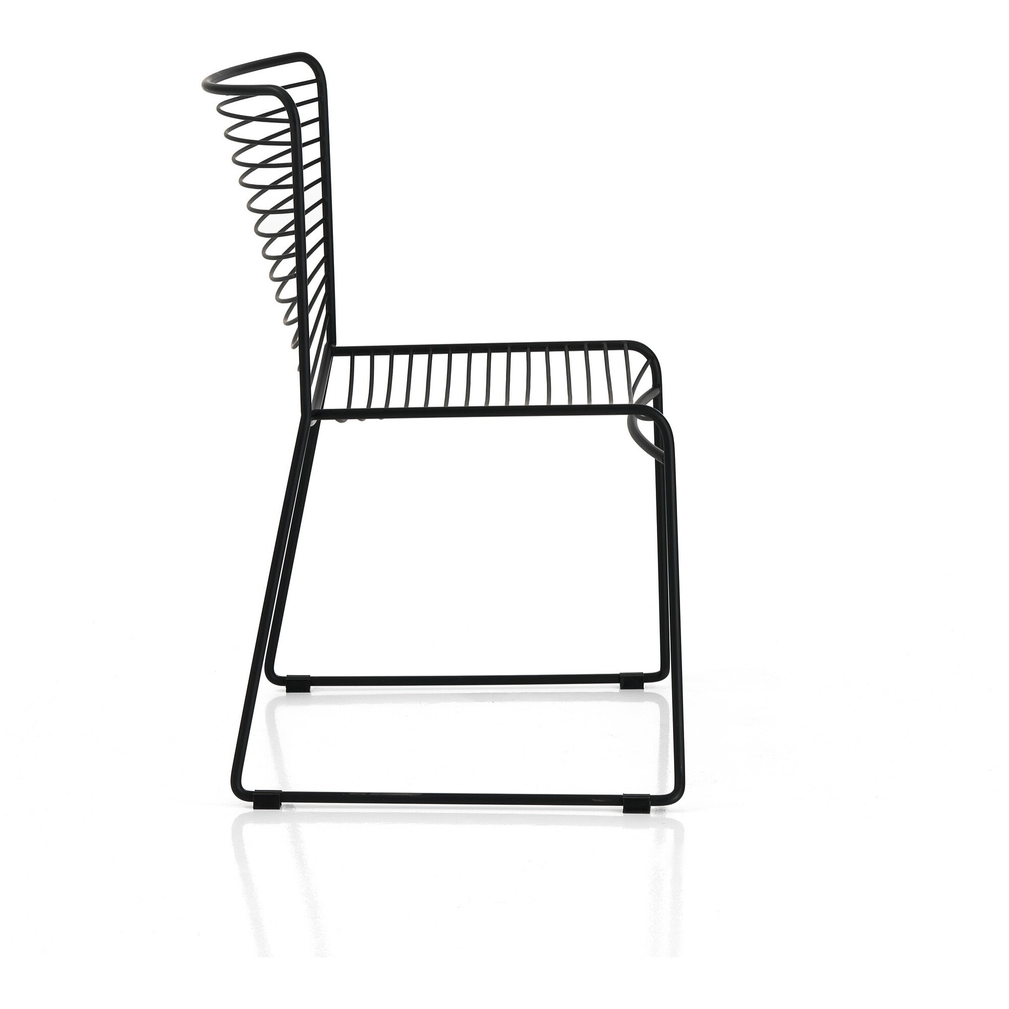 ORESTELUCHETTA Set 2 Sedie da interno / esterno HAZEN BLACK