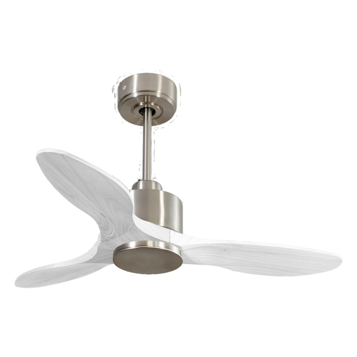 Ventilador de techo Reversible Termostato Wifi Motor DC Techos Inclinados Mando a Distancia Hypersilence Memoria LimaD106C0364983 PURLINE