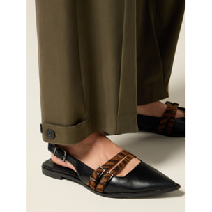 Oltre - Pantaloni cargo - Verde