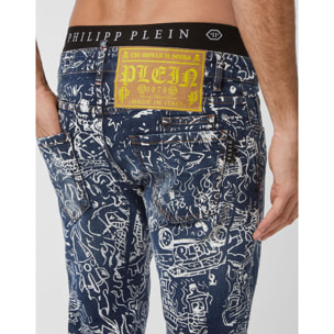 PHILIPP PLEIN Jeans taglio straight