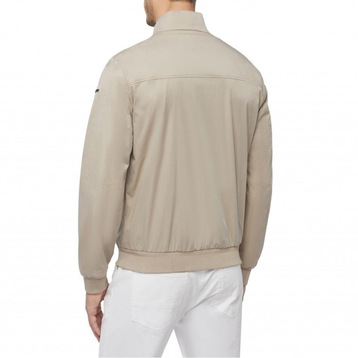 Chaquetas Hombre de la marca GEOX  modelo M EOLO BOMBER BLANCO