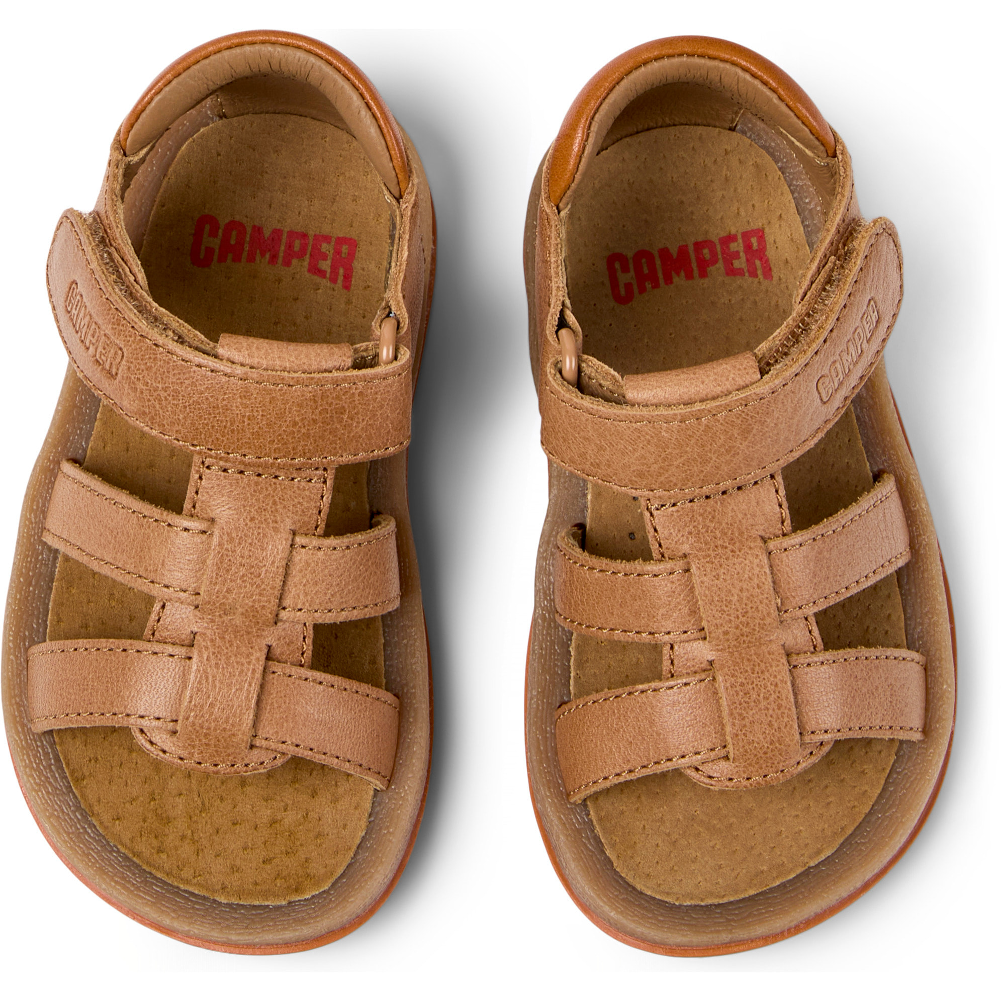 Sandalias - CAMPER Bicho - Beige - Cuero liso