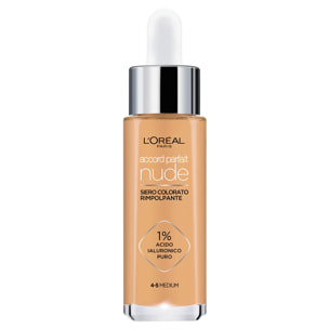 Siero Colorato Rimpolpante 4-5 Medium Accord Parfait Nude con Acido Ialuronico