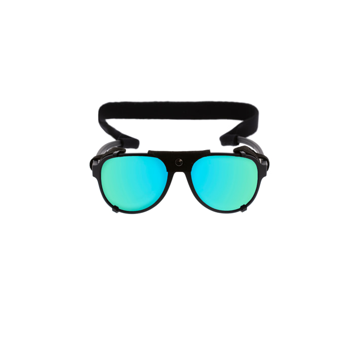 Gafas de sol OCEAN MAUI - montura negra / lentes Revo azules