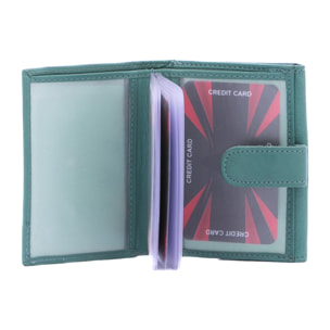 Portafoglio  da donna ecopelle Prodotto Vegano 9x8x2 cm