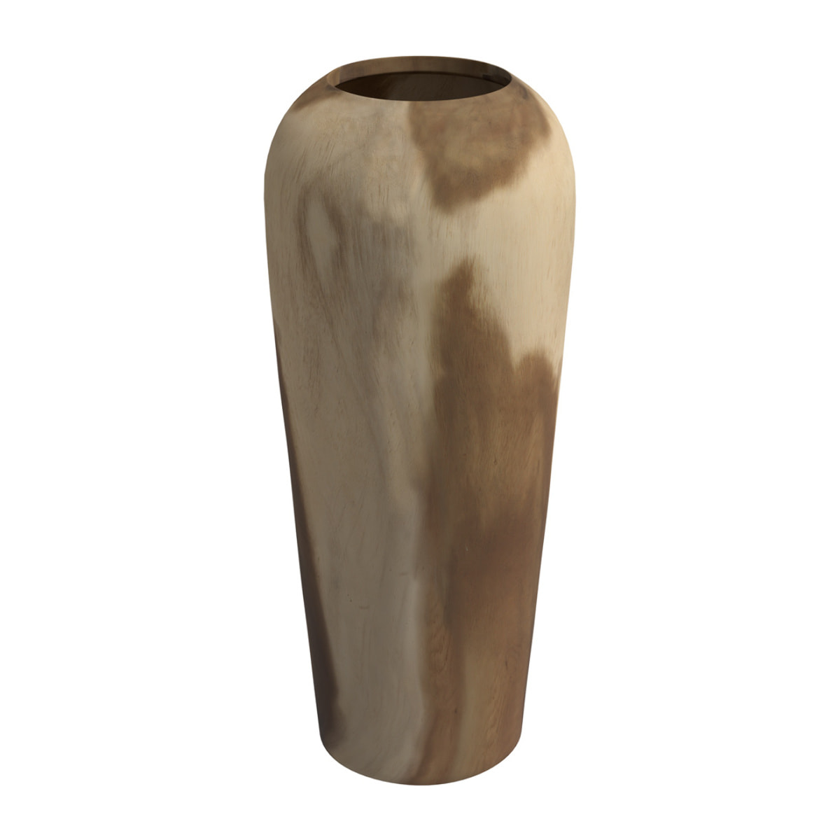 Vase décoratif en bois de suar H60 cm - Makkar