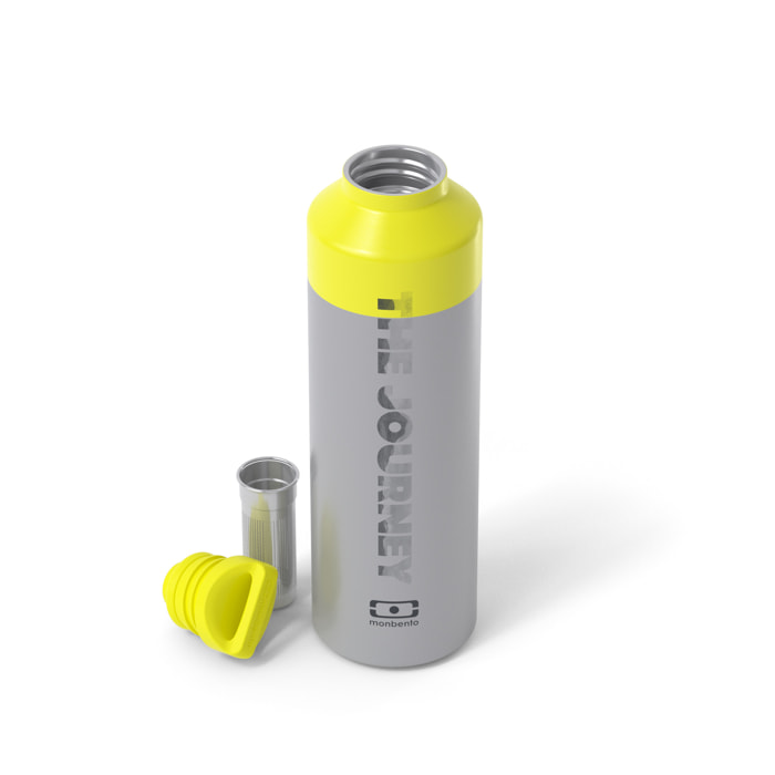 Bouteille isotherme avec infuseur Steel 500ml The Journey