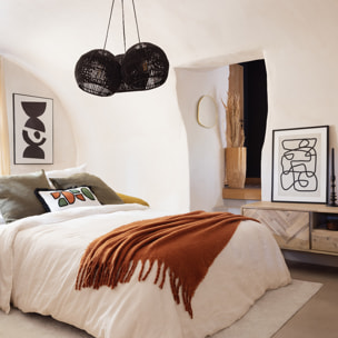 Plaid "Kodi" 180x130cm rose terracotta