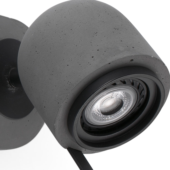 STONE 3L Aplique gris piedra