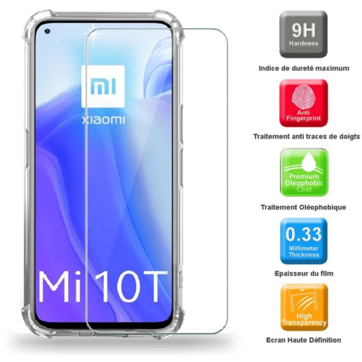 Coque IBROZ Xiaomi Mi 10T Coque Antichoc