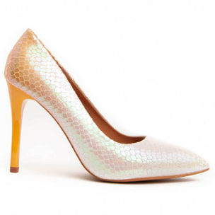 Zapato De Tacon Cómodo Para Mujer