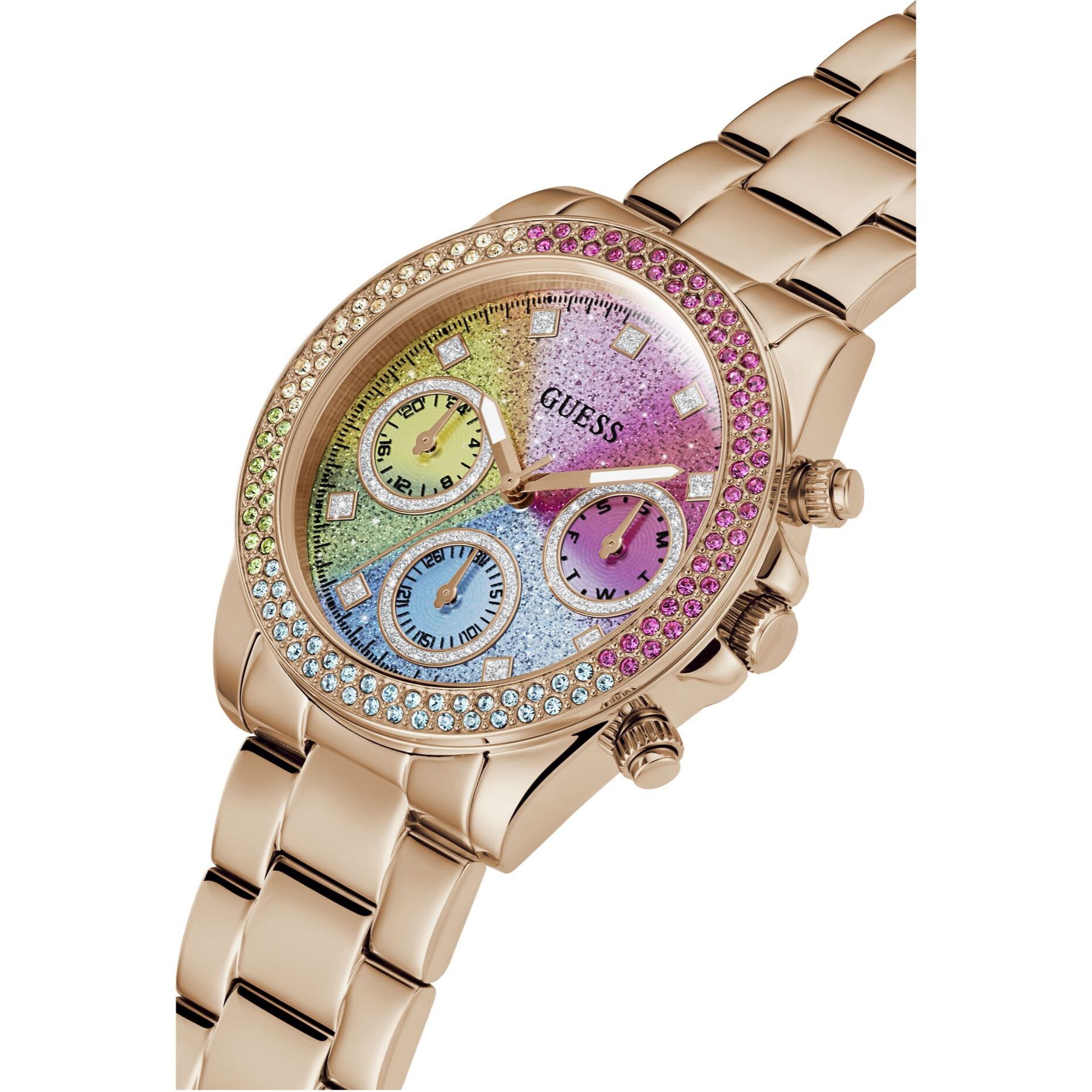 Guess Reloj Analógico De Cuarzo. Gt Sol