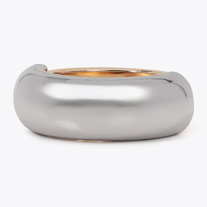 Bracciale Rigido Metallo Bicolore