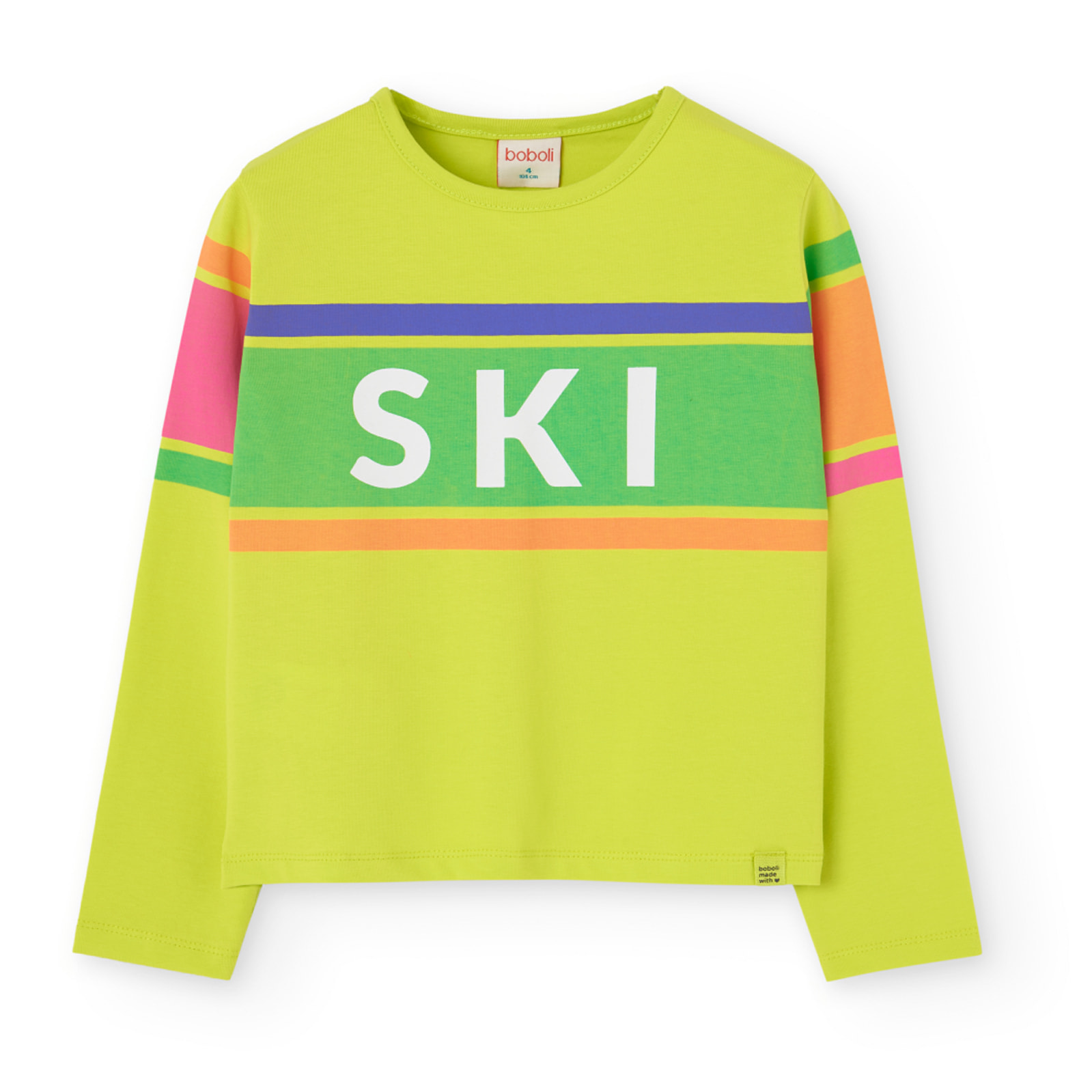 Camiseta punto elástico de niña -BCI